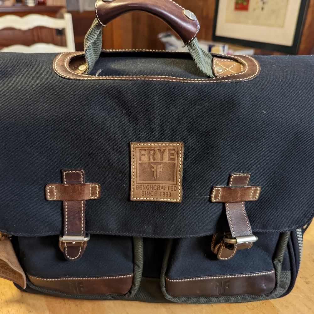 Frye messenger bag